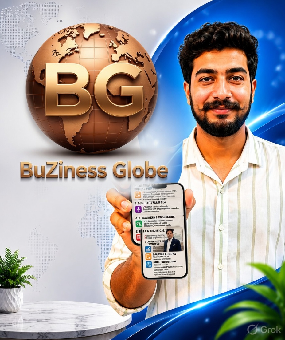 Buziness Globe Slide 7